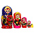 Матрёшка 5 в 1 расписная большая RNToys Д-012